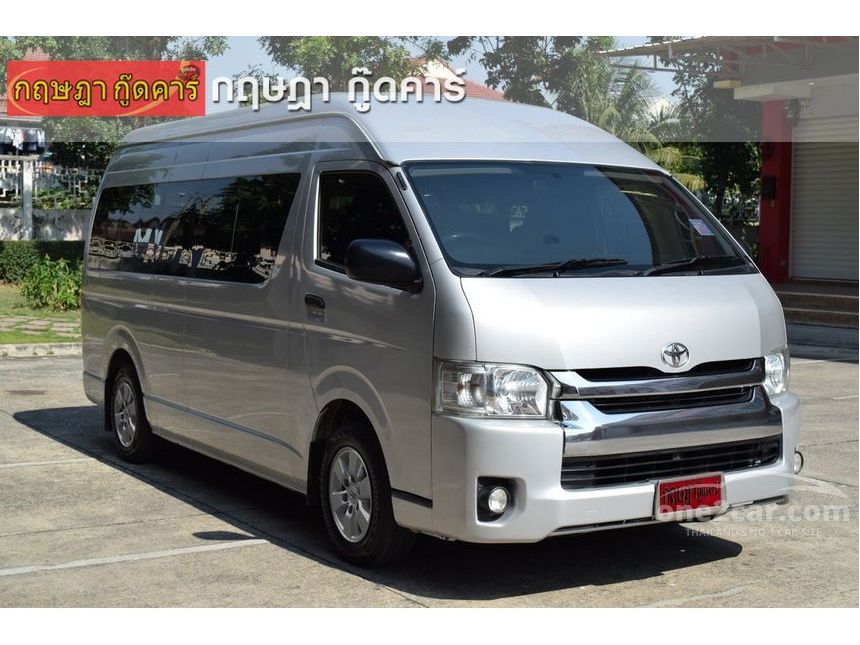 Toyota Hiace 2014 D4D 3.0 in กรุงเทพและปริมณฑล Manual Van สีเงิน for ...