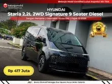 2021 Hyundai Staria 2.2 Signature 9 MPV 2WD 2021/2022 [ GARANSI 5TH ]