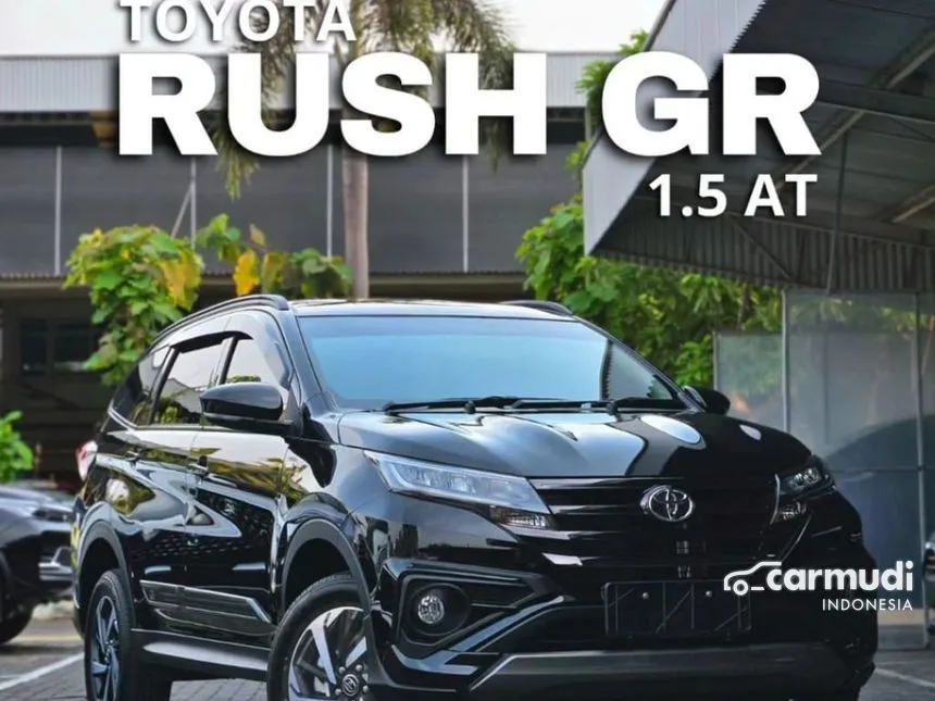 Jual Mobil Toyota Rush 2024 S GR Sport 1.5 di Banten Automatic SUV Hitam Rp 279.100.000