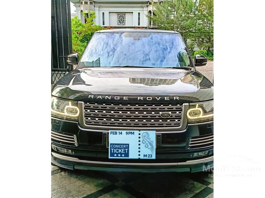 Jual Mobil Land Rover Range Rover 2014 Autobiography 5.0 di DKI Jakarta Automatic SUV Hitam Rp 1.850.000.000