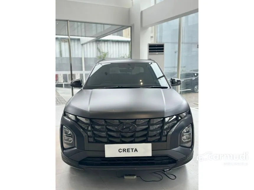 Jual Mobil Hyundai Creta 2024 Alpha 1.5 di DKI Jakarta Automatic Wagon Hitam Rp 367.890.000