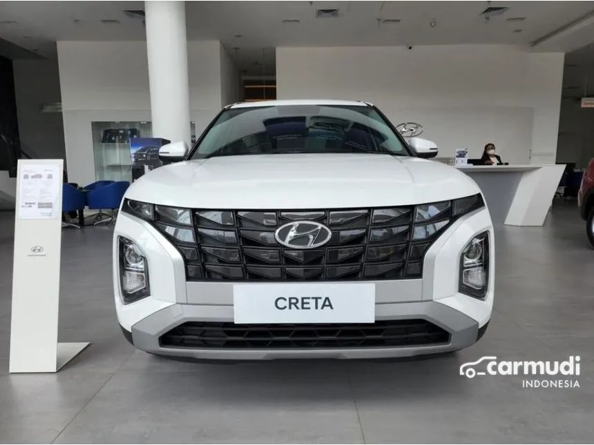 Jual Mobil Hyundai Creta 2024 Trend 1.5 di Banten Automatic Wagon Putih Rp 305.500.000
