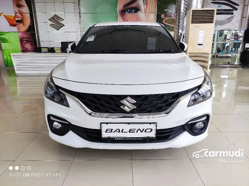 Jual Mobil Suzuki Baleno 2024 1.5 di Banten Automatic Hatchback Putih Rp 260.900.000
