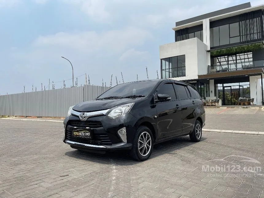 Jual Mobil Toyota Calya 2019 G 1.2 di Banten Automatic MPV Hitam Rp 118.000.000