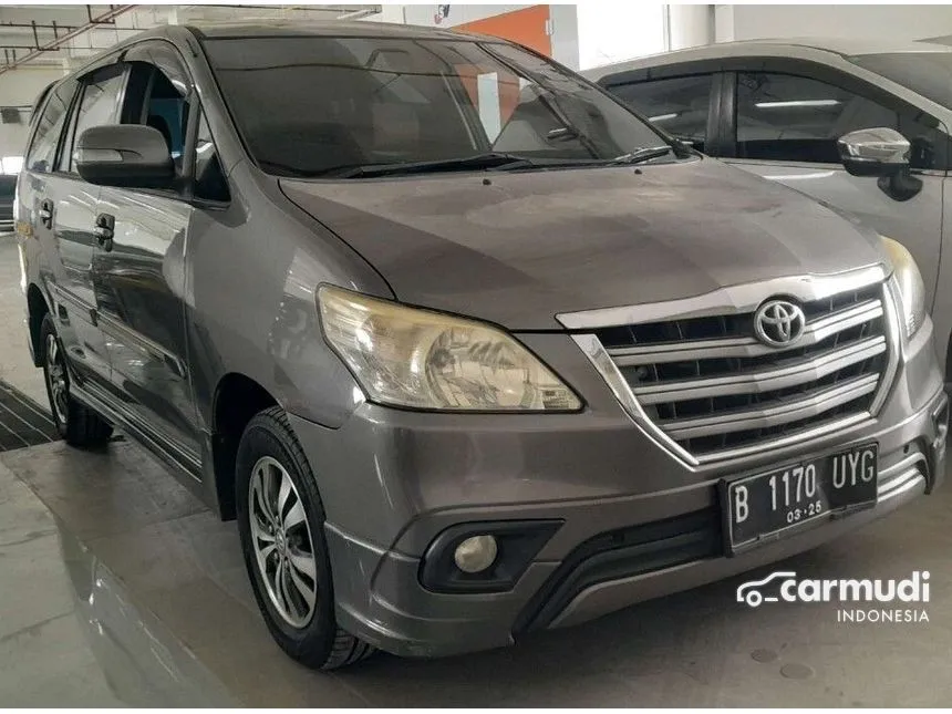 Jual Mobil Toyota Kijang Innova 2015 G Luxury 2.0 di Jawa Barat Automatic MPV Abu