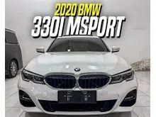 2020 BMW 330i 2.0 M Sport Sedan White on Cognac Brown Msport Putih