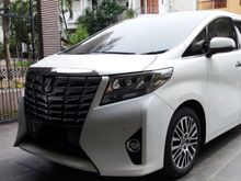 2016 Toyota Alphard 2.5 G ATPM Putih km 20rb full original