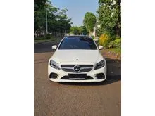 2021 Mercedes-Benz C300 2.0 AMG Line Sedan White on Black Odo 30 Rb (TERMURAH)