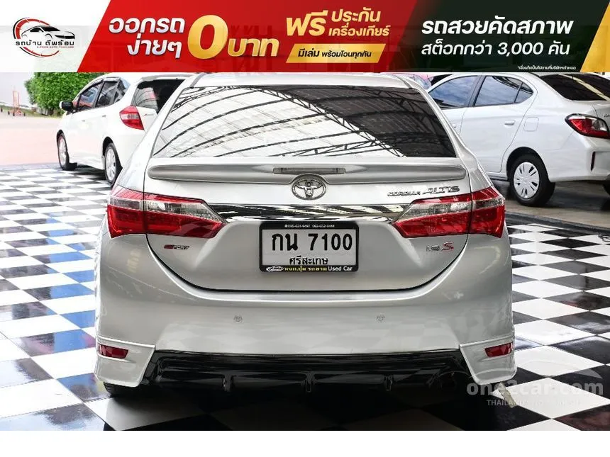 2014 Toyota Corolla Altis S Sedan