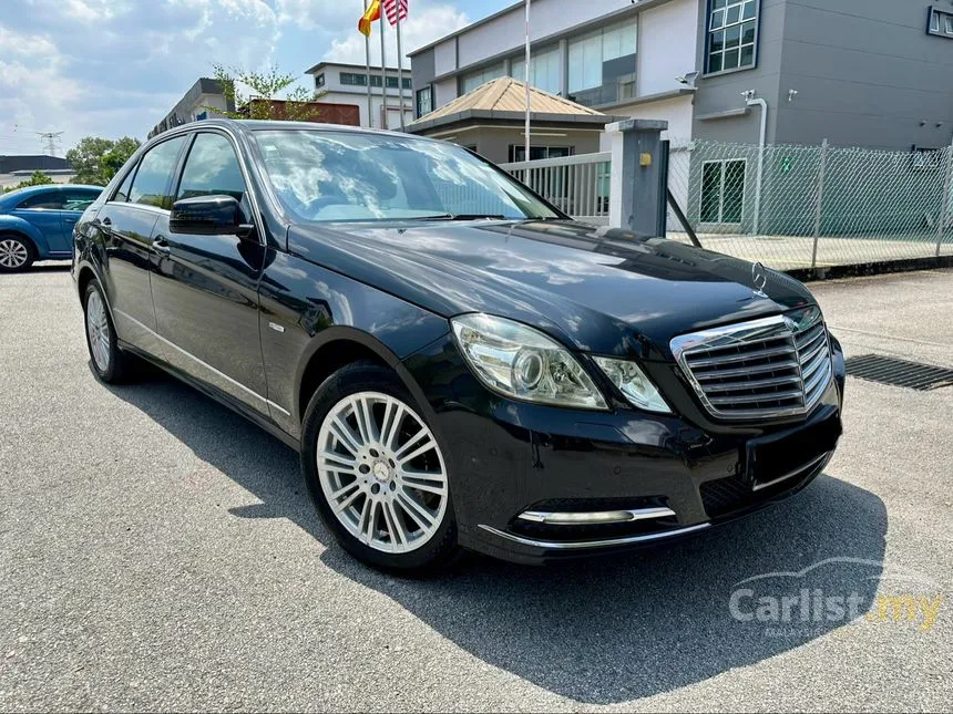 2012 Mercedes-Benz E200 CGI Elegance Sedan