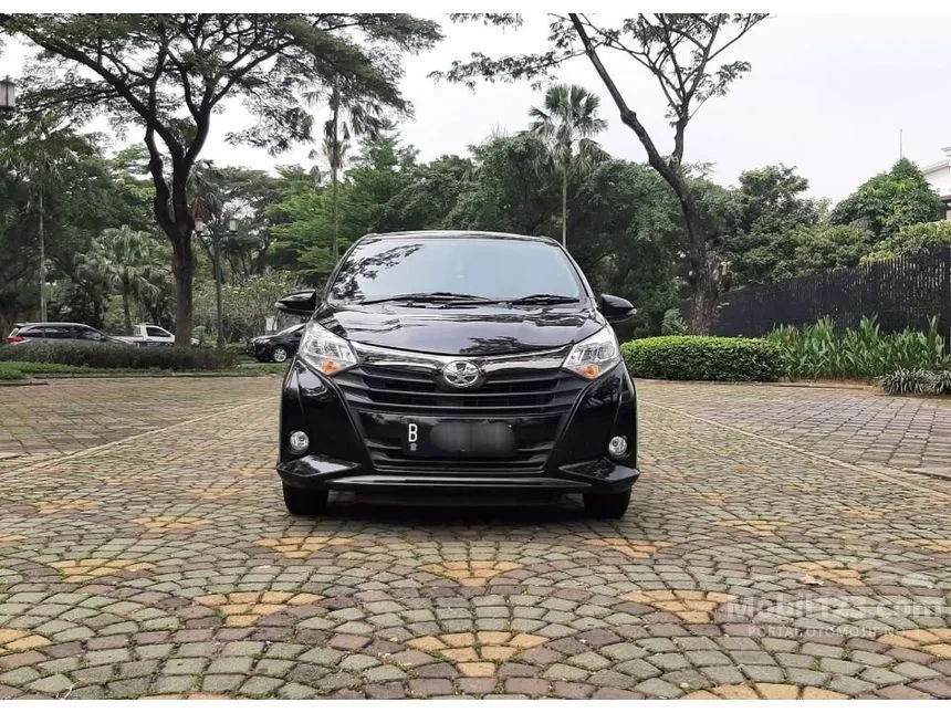 Jual Mobil Toyota Calya 2021 G 1.2 di Banten Automatic MPV Hitam Rp 120.000.000