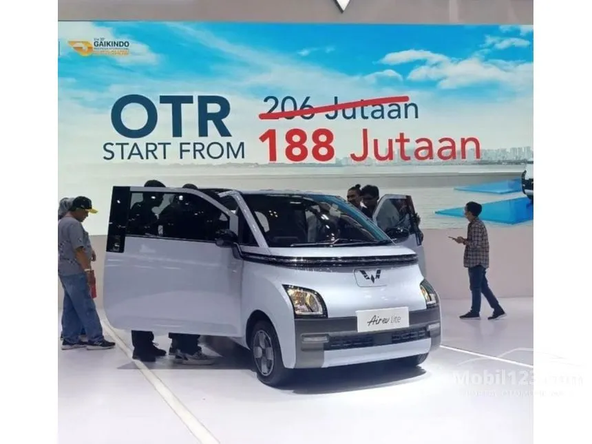 Jual Mobil Wuling EV 2024 Air ev Lite di Banten Automatic Hatchback Lainnya Rp 209.000.000