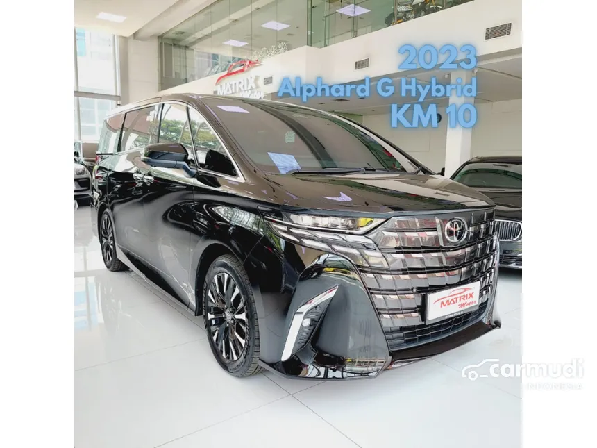 Jual Mobil Toyota Alphard 2023 HEV 2.5 di DKI Jakarta Automatic MPV Hitam Rp 1.875.000.000