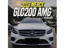 2018 Mercedes-Benz GLC200 2.0 AMG SUV White on Black Mercy GLC 200 Putih