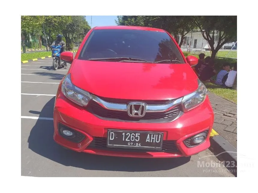 Jual Mobil Honda Brio 2019 Satya E 1.2 di Jawa Barat Automatic Hatchback Merah Rp 165.000.000