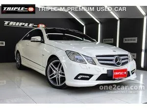 2011 Mercedes-Benz E250 1.8 Avantgarde BlueEFFICIENCY Coupe