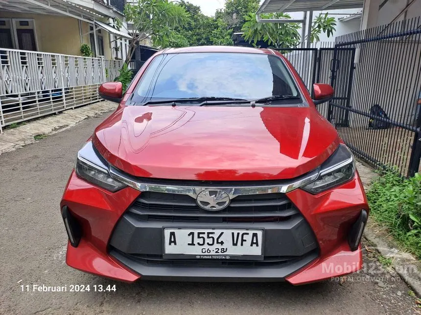 Jual Mobil Toyota Agya 2023 G 1.2 di DKI Jakarta Automatic Hatchback Marun Rp 153.000.000