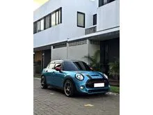 2015 MINI Cooper 2.0 S John Cooper Works 3 Door Hatchback Electric Blue on Black Odo 74 Rb (TERMURAH)
