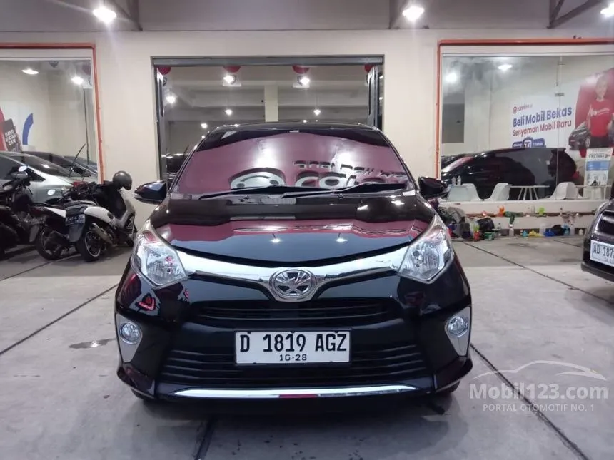 Jual Mobil Toyota Calya 2018 G 1.2 di Jawa Barat Automatic MPV Hitam Rp 121.000.000