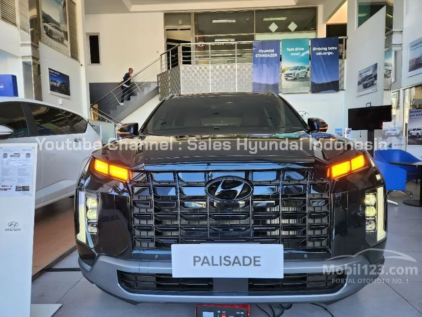 Jual Mobil Hyundai Palisade 2023 Signature 2.2 di DKI Jakarta Automatic Wagon Biru Rp 800.000.000