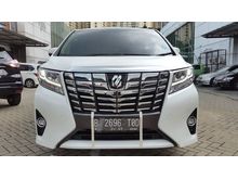 2017 Toyota Alphard 2.5 G ATPM White On Beige Full ORI TDP Paket 260Jt