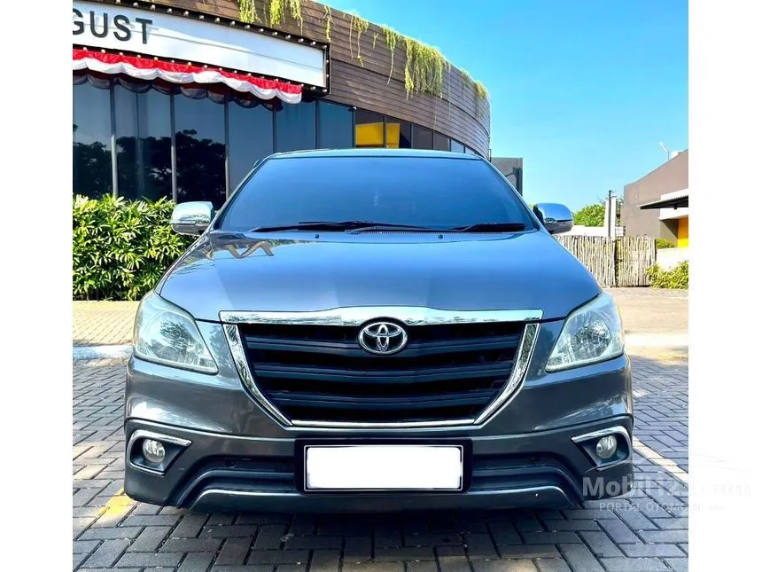 Jual Mobil Toyota Kijang Innova 2013 G 2.0 di Jawa Barat Automatic MPV Abu