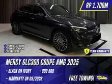 2024 Mercedes-Benz GLC300 2.0 AMG Line 4MATIC Coupe Black on Ivory Hitam Mercy GLC 300