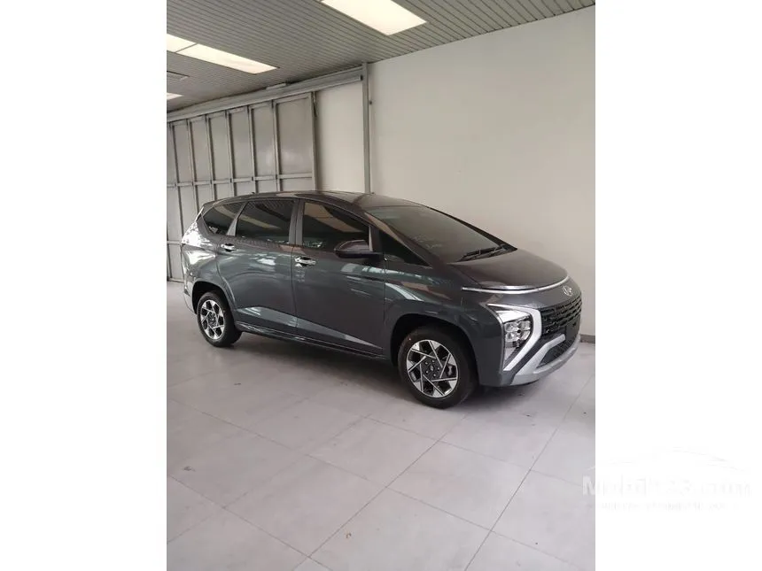 Jual Mobil Hyundai Stargazer 2024 Prime 1.5 di Banten Automatic Wagon Abu