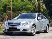 2012 MERCEDES-BENZ E200 CGI (A) W212 7G-TRONIC TURBO LOCAL ELEGANCE HIGH SPEC