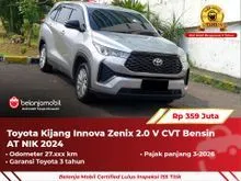 2024 Toyota Kijang Innova Zenix 2.0 V (Premium Color) MPV Bensin AT 2024 2025 [ GARANSI 5TH ]