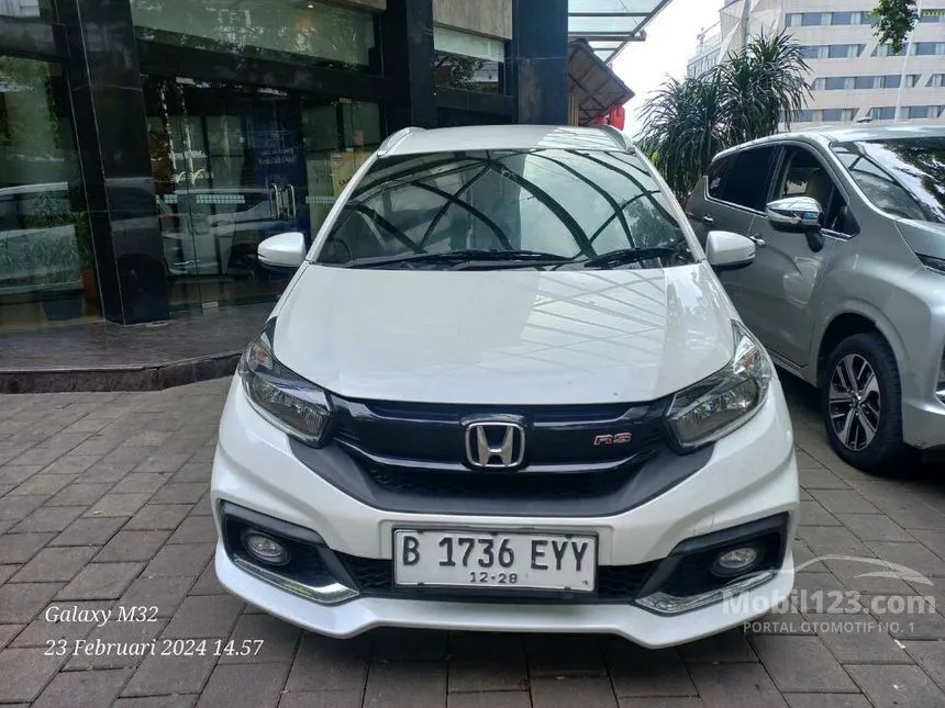 Jual Mobil Honda Mobilio 2018 RS 1.5 di DKI Jakarta Automatic MPV Putih Rp 163.000.000