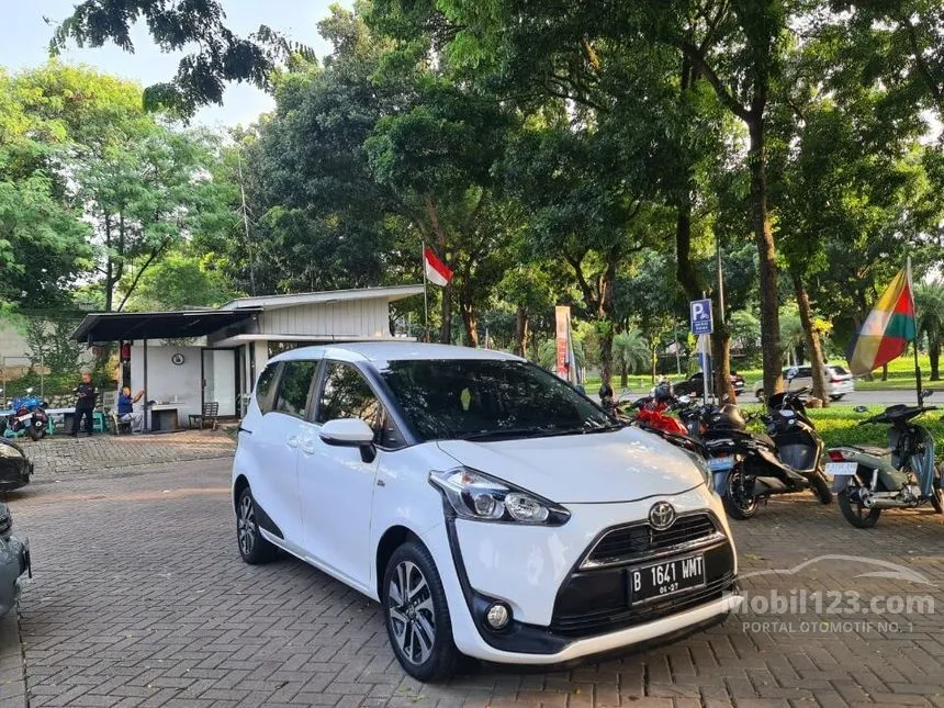 Jual Mobil Toyota Sienta 2016 V 1.5 di DKI Jakarta Automatic MPV Putih Rp 155.000.000