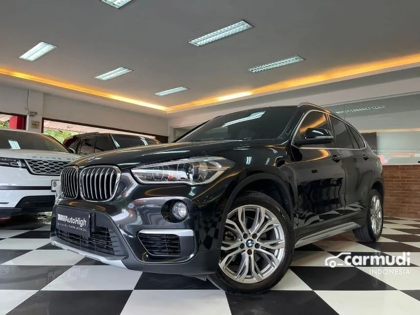 Jual Mobil BMW X1 2018 sDrive18i xLine 1.5 di DKI Jakarta Automatic SUV Hitam Rp 415.000.000