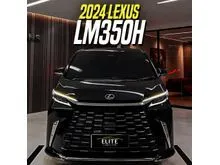 2024 Lexus LM350h 2.5 Van Wagon Hybrid 7-Seater Black on Black LM350 h LM 350 Hitam