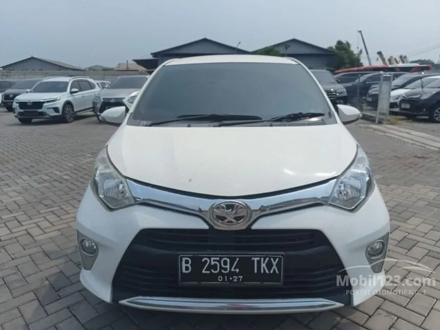 Jual Mobil Toyota Calya 2017 G 1.2 di DKI Jakarta Automatic MPV Putih Rp 110.000.000