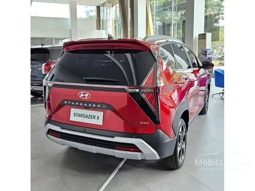 Jual Mobil Hyundai Stargazer X 2024 Prime 1.5 di Banten Automatic Wagon Merah Rp 321.000.000