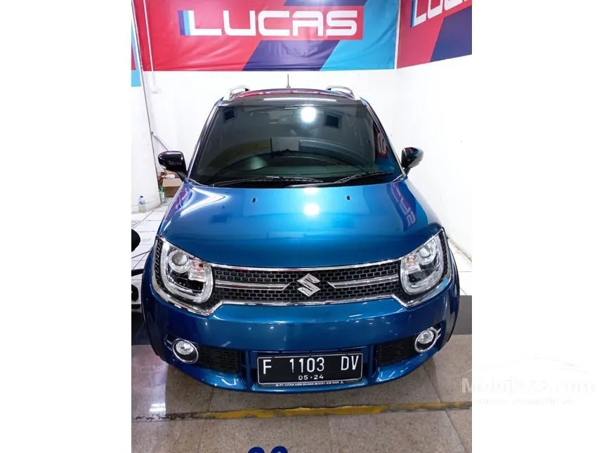 Jual Mobil Suzuki Ignis 2019 GX 1.2 di DKI Jakarta Manual Hatchback Biru Rp 105.000.000