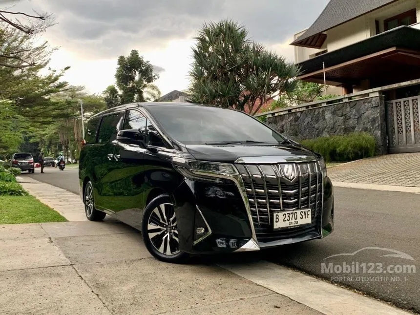 Jual Mobil Toyota Alphard 2018 G 2.5 di DKI Jakarta Automatic Van Wagon Hitam Rp 810.000.000