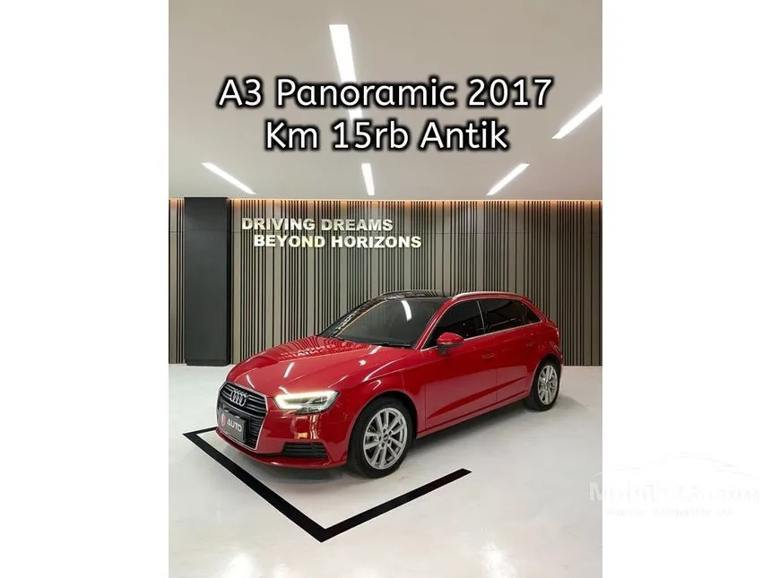Jual Mobil Audi A3 2017 TFSI 1.2 di DKI Jakarta Automatic Sportback Merah Rp 475.000.000