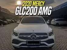 2020 Mercedes-Benz GLC200 2.0 AMG Line SUV White on Black Mercy GLC 200 Putih