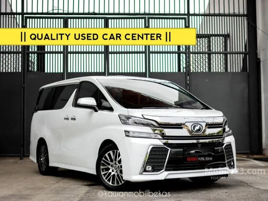 Jual Mobil Toyota Vellfire 2016 ZG 2.5 di DKI Jakarta Automatic Van Wagon Putih Rp 690.000.000