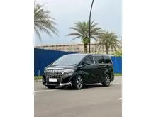 2020 Toyota Alphard 2.5 G MPV TSS ATPM Black on Beige Odo 34 Rb (TERMURAH)