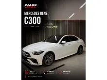 2023 Mercedes-Benz C300 2.0 AMG Line Sedan White on Black Putih Mercy C 300