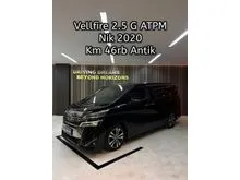 2020 Toyota Vellfire 2.5 G MPV