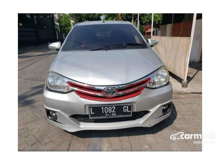 Jual Mobil Toyota Etios Valco 2015 G 1.2 di Jawa Timur Manual Hatchback Silver Rp 105.000.000