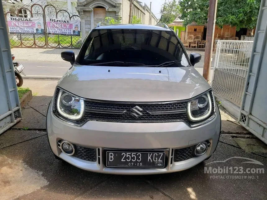 Jual Mobil Suzuki Ignis 2017 GX 1.2 di Jawa Barat Automatic Hatchback Silver Rp 122.000.000