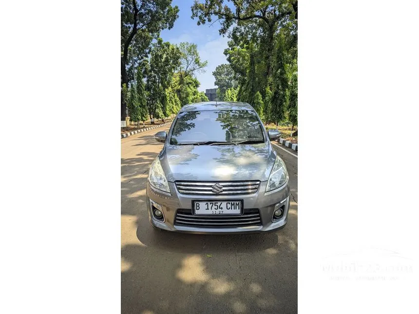 Jual Mobil Suzuki Ertiga 2012 GX 1.4 di DKI Jakarta Manual MPV Abu
