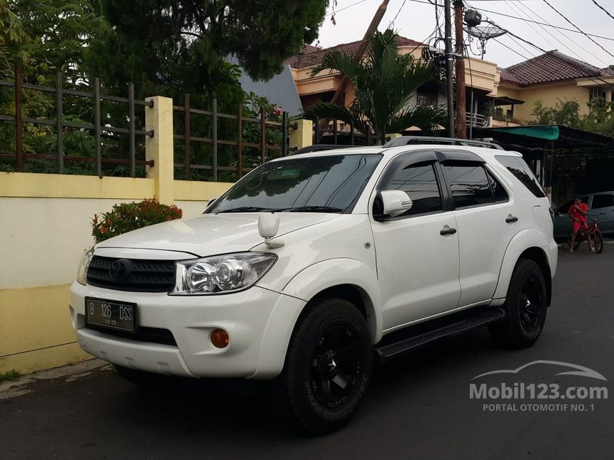 Jual Mobil Toyota Fortuner 2010 G 2.5 di DKI Jakarta Jual Mobil Toyota Fortuner 2010 G 2.5 di DKI Jakarta