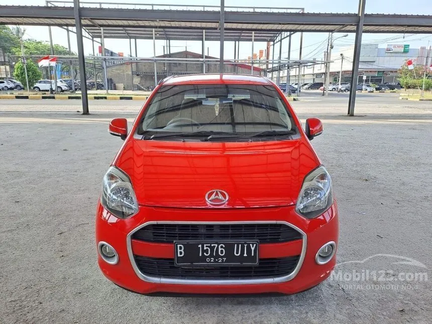 Jual Mobil Daihatsu Ayla 2017 X 1.0 di Banten Manual Hatchback Merah Rp 81.000.000