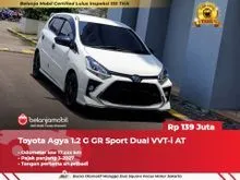 2023 Toyota Agya 1.2 G Hatchback GR Sport Dual VVTi AT 2023/2024 [ LOW KM 17RB ]